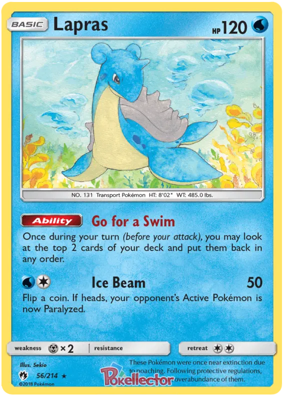 Lapras - Lost Thunder #56