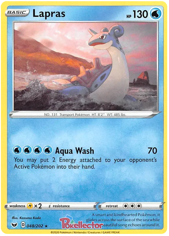 Lapras - Sword & Shield #48