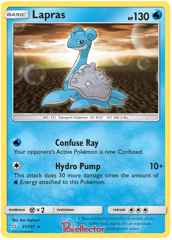 Lapras - Team Up #31