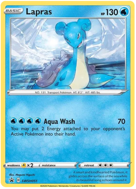 Lapras - Sword & Shield Promos #51