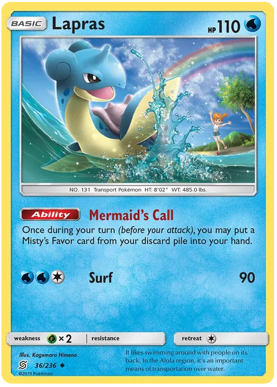 Lapras - Unified Minds #36