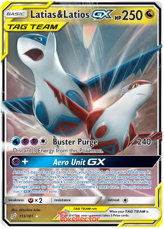 Latias & Latios GX - Team Up #113