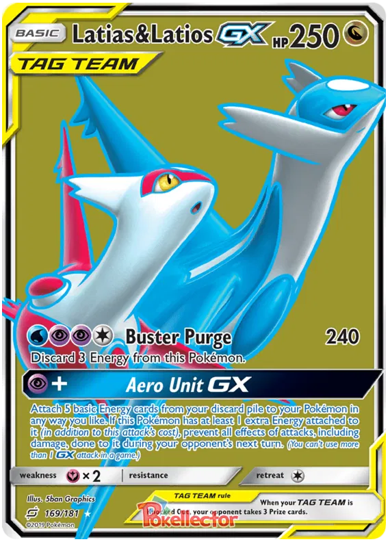 Latias & Latios GX - Team Up #169