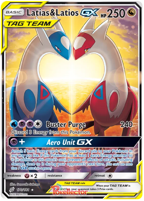 Latias & Latios GX - Team Up #170