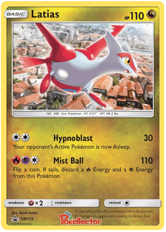 Latias - Sun & Moon Promos #135