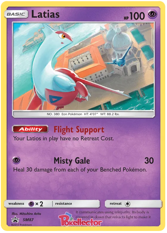 Latias - Sun & Moon Promos #87