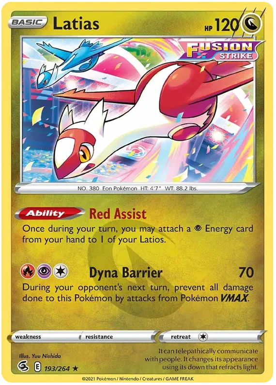 Latias - Fusion Strike #193