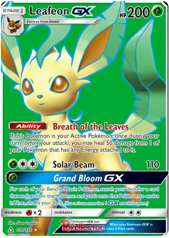 Leafeon GX - Ultra Prism #139