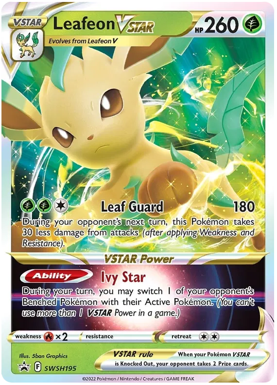 Leafeon VSTAR - Sword & Shield Promos #195