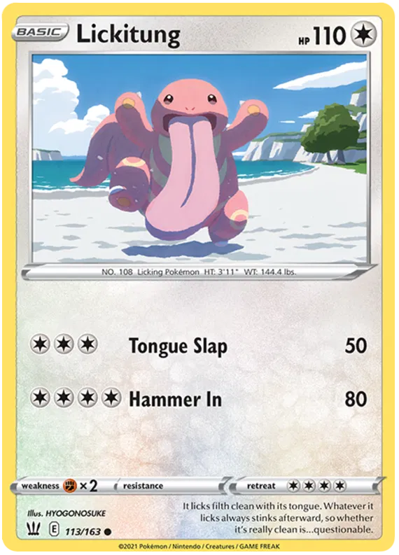 Lickitung - Battle Styles #113