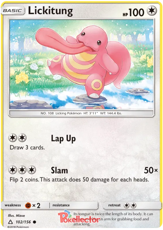 Lickitung - Ultra Prism #102