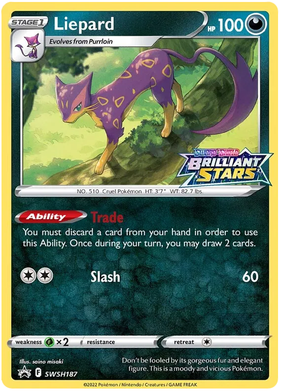 Liepard - Sword & Shield Promos #187