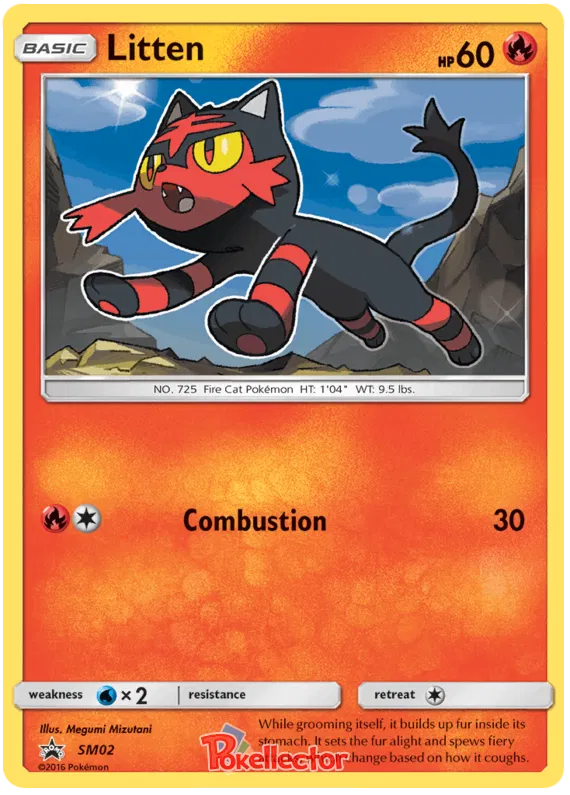 Litten - Sun & Moon Promos #2