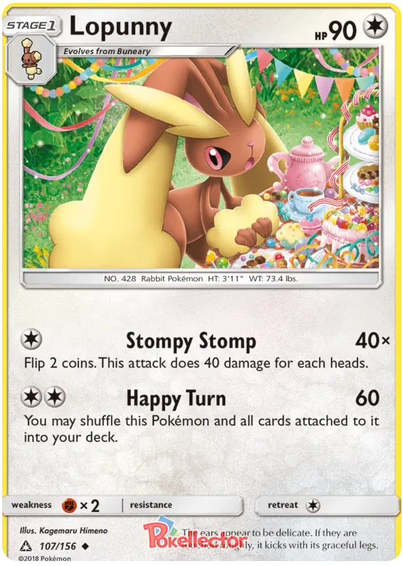 Lopunny - Ultra Prism #107