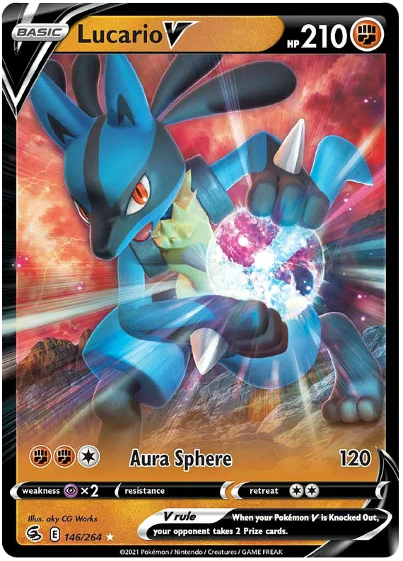 Lucario V - Fusion Strike #146