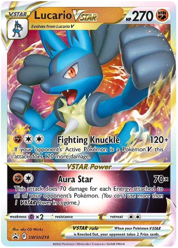 Lucario VSTAR - Sword & Shield Promos #214