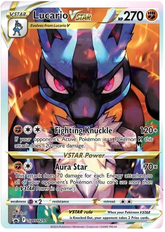 Lucario VSTAR - Sword & Shield Promos #291