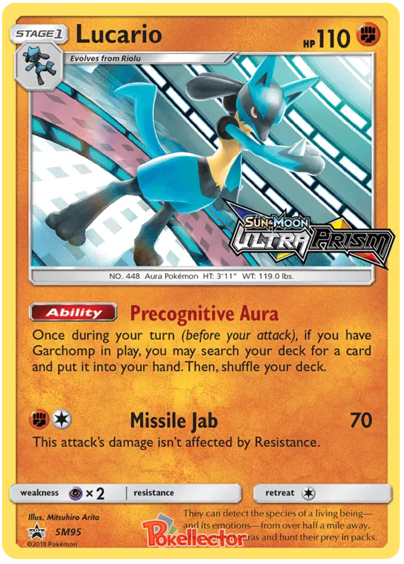 Lucario - Sun & Moon Promos #95