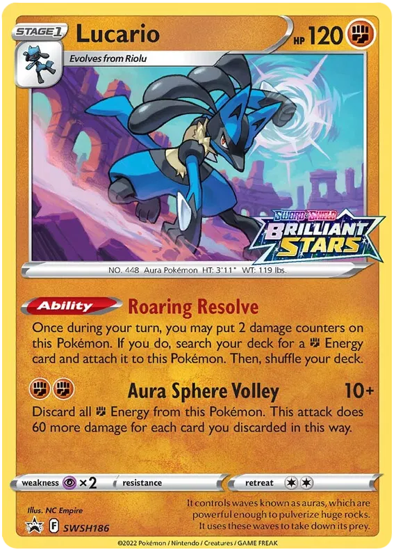 Lucario - Sword & Shield Promos #186