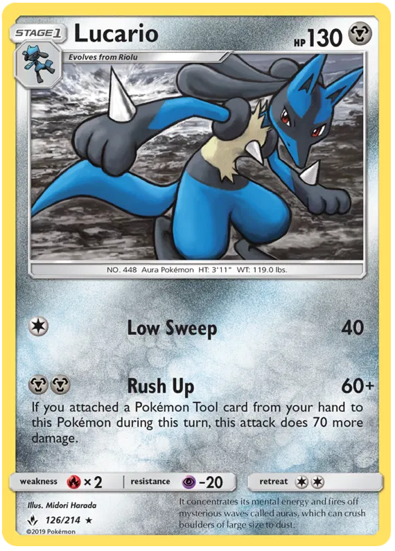 Lucario - Unbroken Bonds #126