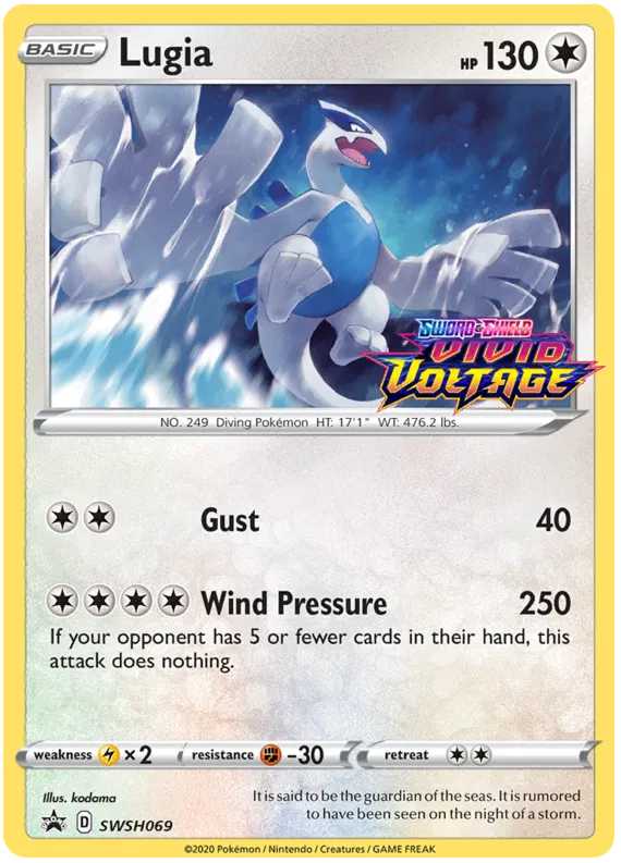 Lugia - Sword & Shield Promos #69