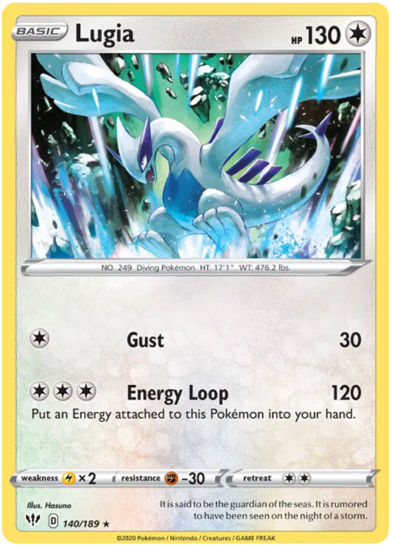 Lugia - Darkness Ablaze #140