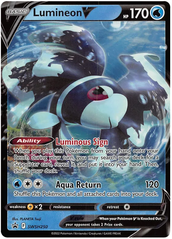 Lumineon V - Sword & Shield Promos #250