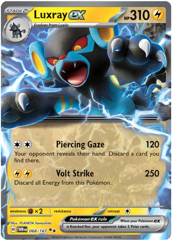 Luxray ex - Crepuscolo Mascherato #68