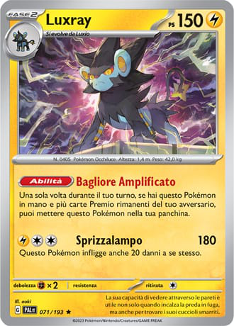 Luxray - Evoluzioni A Paldea	 #71