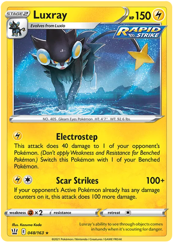 Luxray - Battle Styles #48