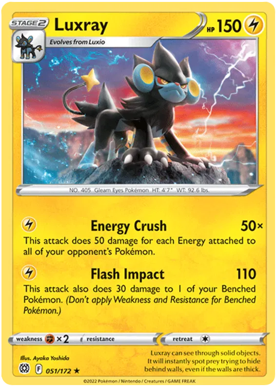 Luxray - Brilliant Stars #51