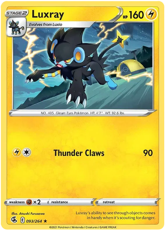 Luxray - Fusion Strike #93