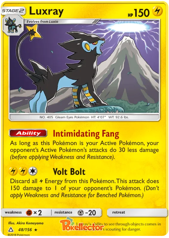 Luxray - Ultra Prism #48