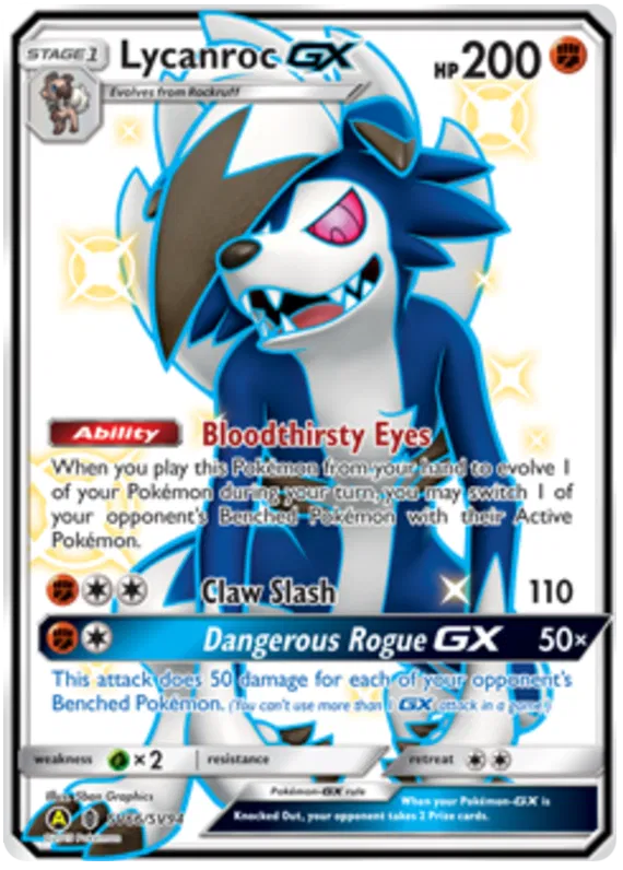 Lycanroc GX - Hidden Fates #66