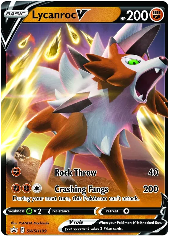 Lycanroc V - Sword & Shield Promos #199