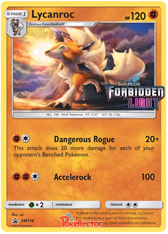 Lycanroc - Sun & Moon Promos #118