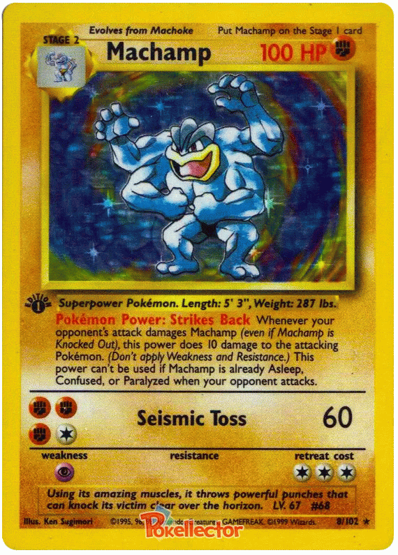 Machamp - Base Set #8