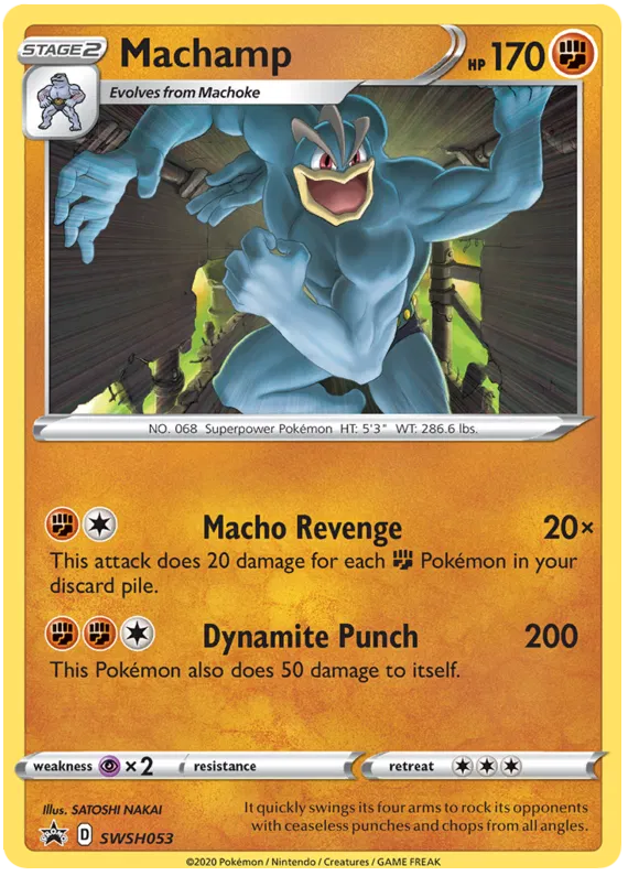 Machamp - Sword & Shield Promos #53