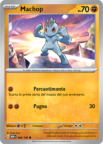 Machop - Scarlatto & Violetto - 151 #66