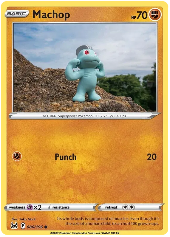 Machop - Lost Origin #86