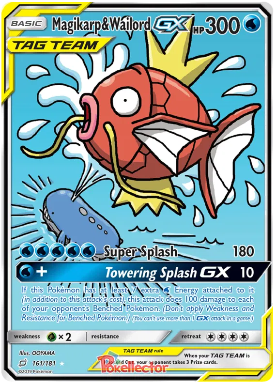 Magikarp & Wailord GX - Team Up #161