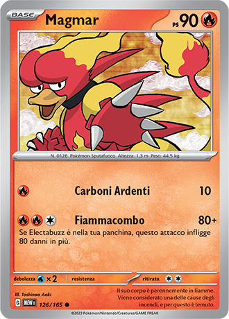 Magmar - Scarlatto & Violetto - 151 #126