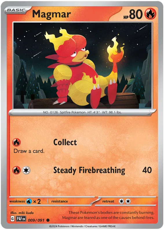 Magmar - Destino a Paldea #9