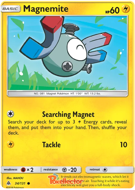 Magnemite - Forbidden Light #34