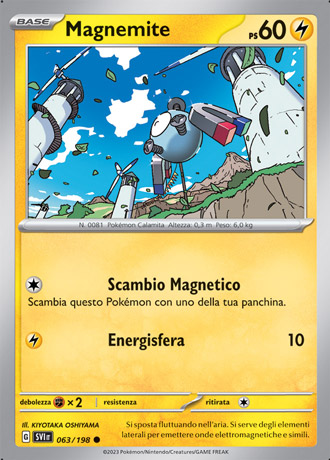 Magnemite - Scarlatto & Violetto #63