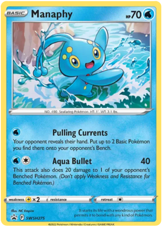 Manaphy - Sword & Shield Promos #275