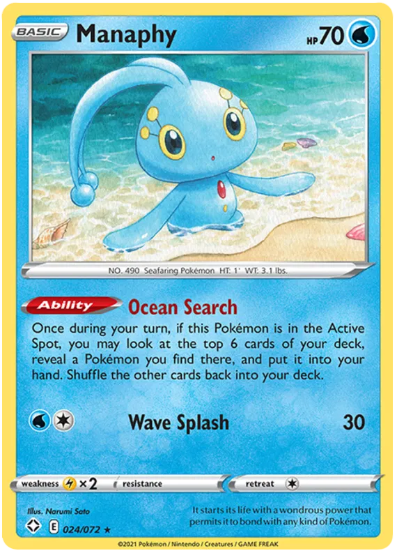 Manaphy - Shining Fates #24