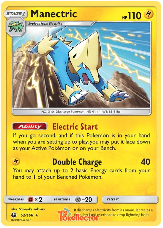 Manectric - Celestial Storm #52