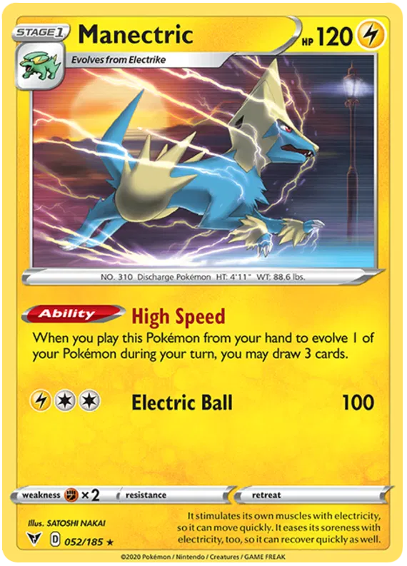 Manectric - Vivid Voltage #52