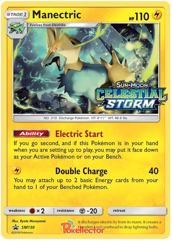 Manectric - Sun & Moon Promos #130